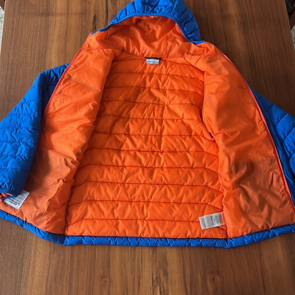 Blue and orange Columbia puffer - Picture 5 of 7